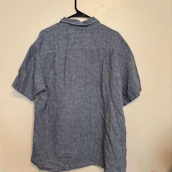Orvis Men’s 100% Linen Short Sleeve Shirt
Size XL | Light Blue Chambray - Picture 8 of 8